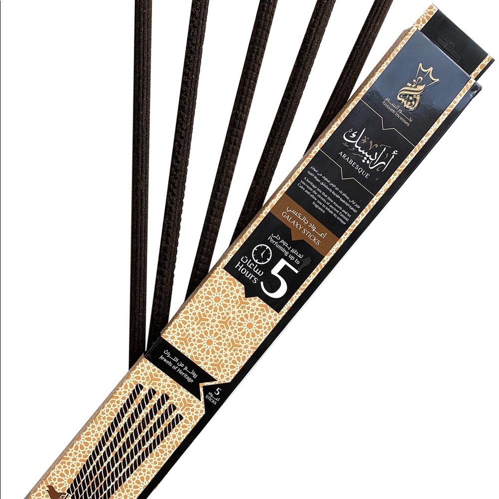 NILEVIBES Egyptian Arabesque Incense Sticks 5PACK Each Last 5Hour Fragrant scent